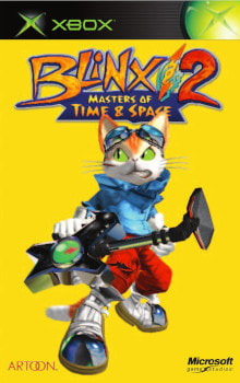 Cover of the Blinx 2: Masters of Time and Space US manual