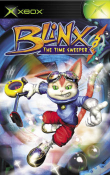 Cover of the Blinx: The Time Sweeper US manual